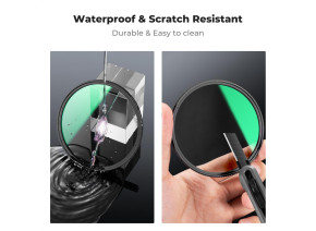 K&F Concept True Color CPL Ultra-low Reflection 95mm Circular Polarizing Filters Nano-Xcel KF01.2897 - slika 5