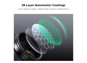 K&F Concept True Color CPL Ultra-low Reflection 95mm Circular Polarizing Filters Nano-Xcel KF01.2897 - slika 6