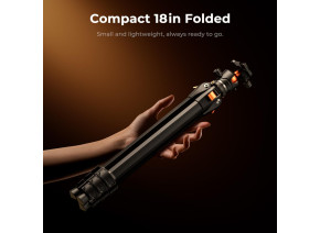 K&F Concept Aluminum Travel Camera Tripod with Arca Ball Head KF09.173 - slika 2