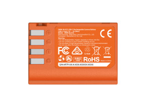 SmallRig 4979 Camera Battery USB-C Rechargeable DMW-BLK22 Orange - slika 2