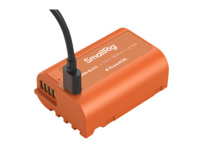 SmallRig 4979 Camera Battery USB-C Rechargeable DMW-BLK22 Orange - slika 5