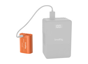 SmallRig 4979 Camera Battery USB-C Rechargeable DMW-BLK22 Orange - slika 6