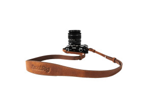 SmallRig 5209 Universal Leather Camera Shoulder Strap Brown