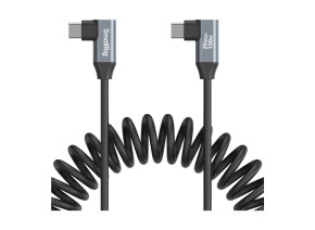 SmallRig 4793 USB-C Angled to USB-C Angled Coiled Data Cable - slika 2