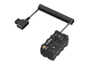 SmallRig 4884 D-Tap to Dual-Sided NP-F Dummy Battery Power Cable
