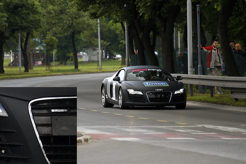 Canon EOS 7D AF test Zone AF Audi R8